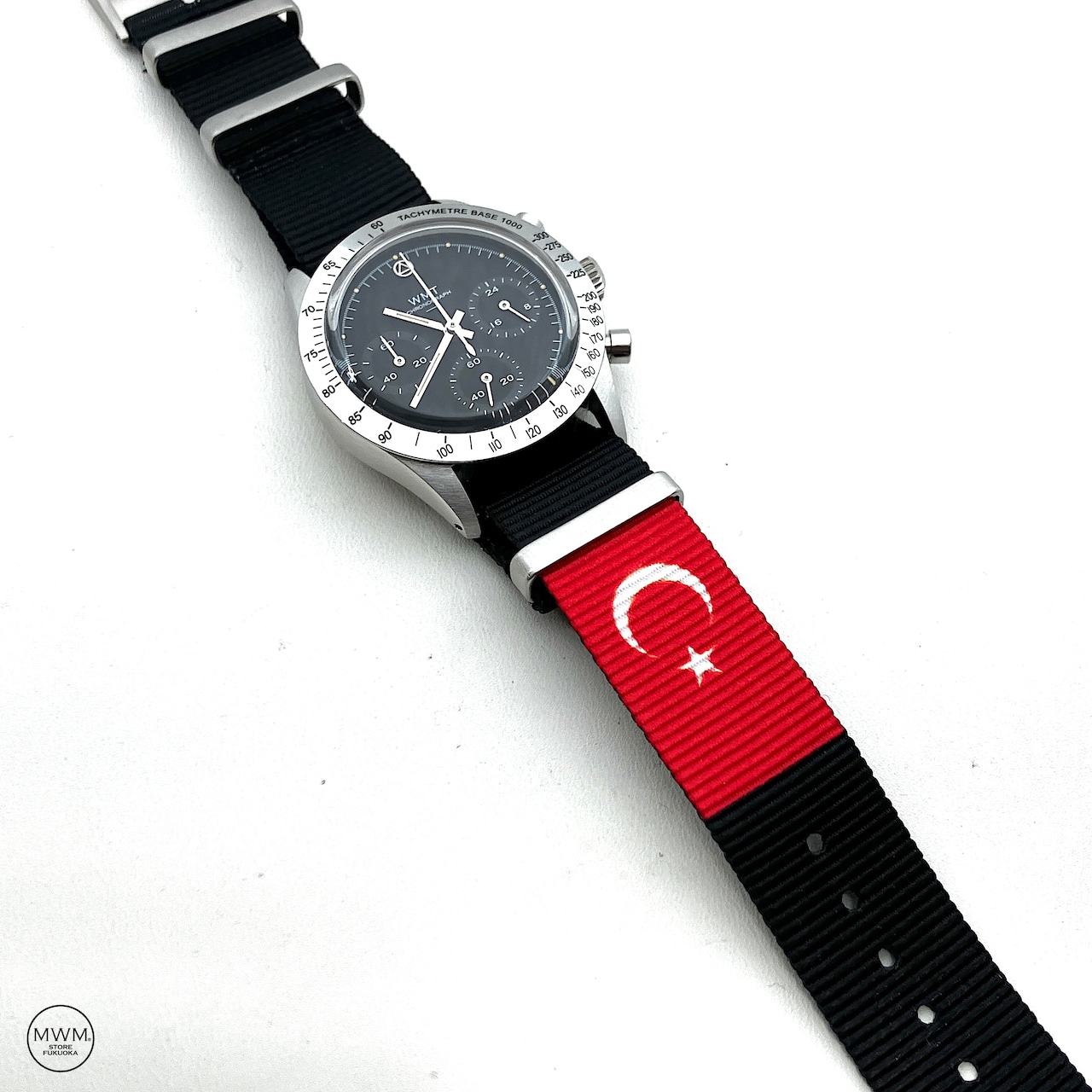TAD STRAP for MWM  "Pray for Turkey &Syria " ストラップ 20mm 腕時計ベルト