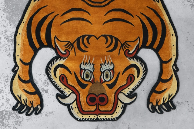 Tibetan Tiger Rug 《Lサイズ•プレミアムウール297》チベタンタイガーラグ