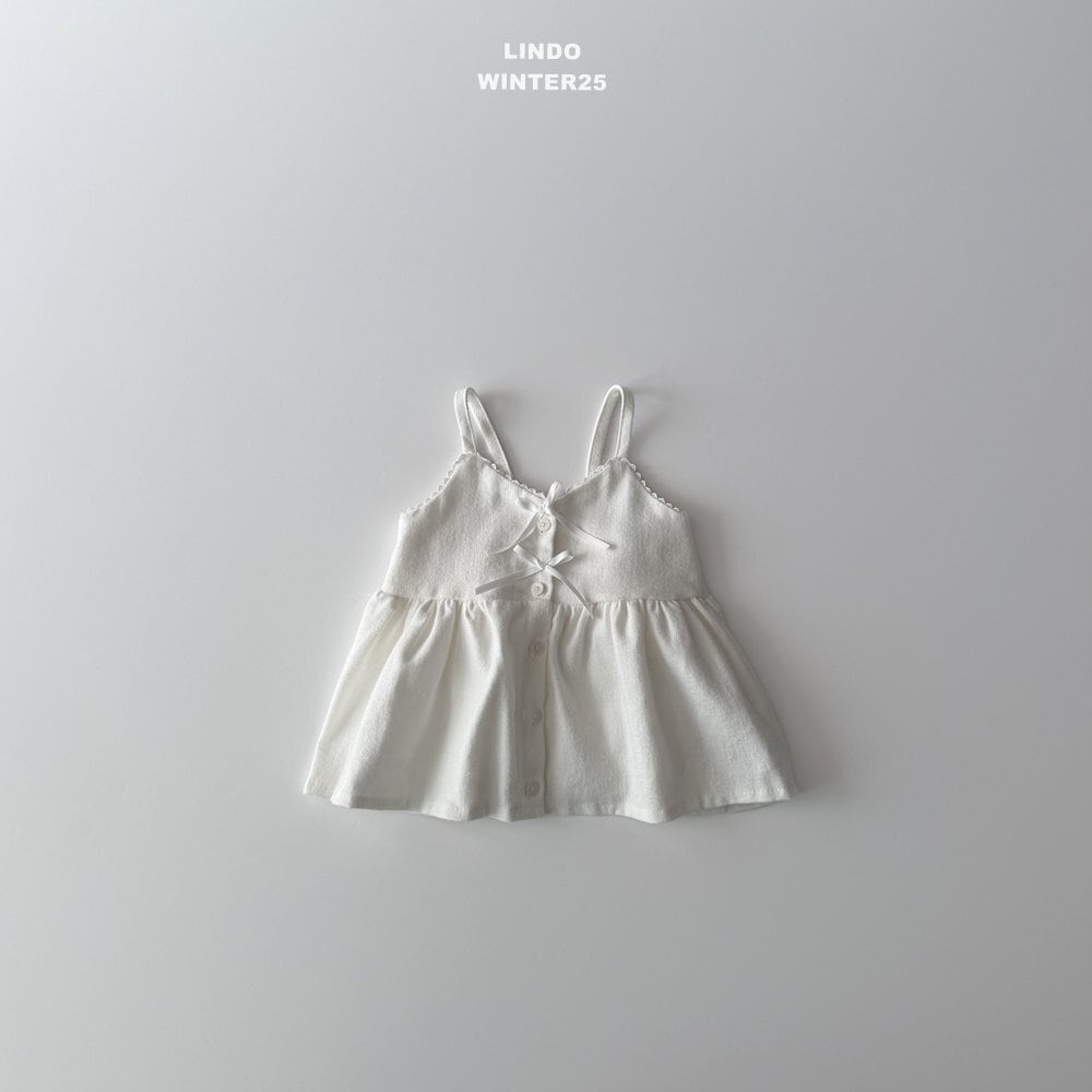 【予約商品】 flounced strap blouse