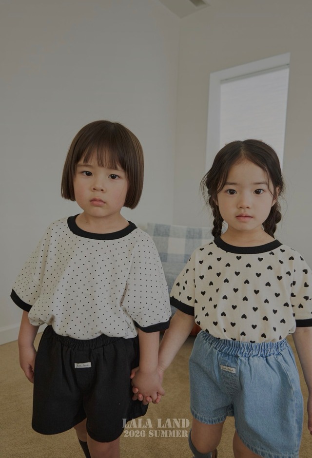 【予約商品】LALALAND / heart dang T-shirts