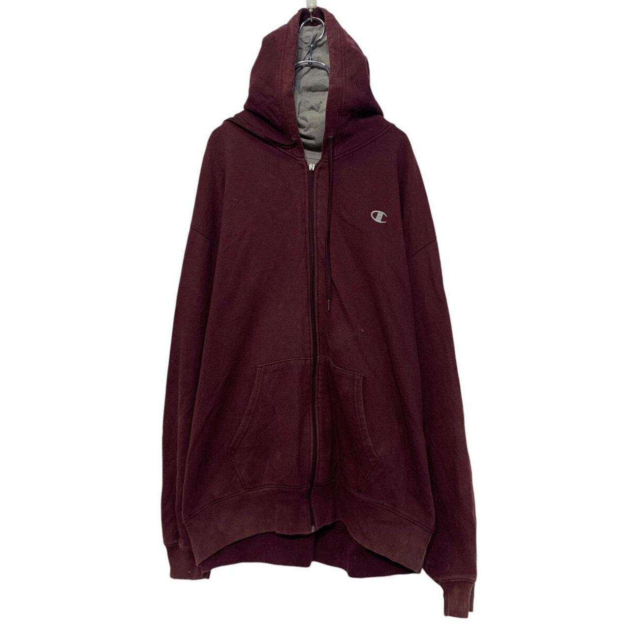 Champion ロゴ スウェット パーカー チャンピオン 4XL エンジ 