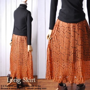 ★送料無料★フリ－（Ｆ）☆シフォンプリ－ツスカ－ト (SKN9027)