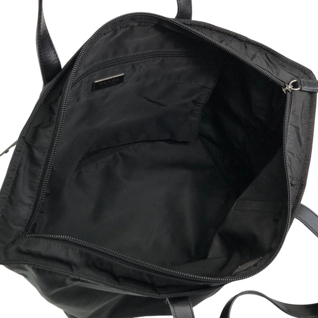 PRADA プラダ トートバッグ ブラック トライアングルロゴ ナイロン vintage ヴィンテージ オールド 28m35x