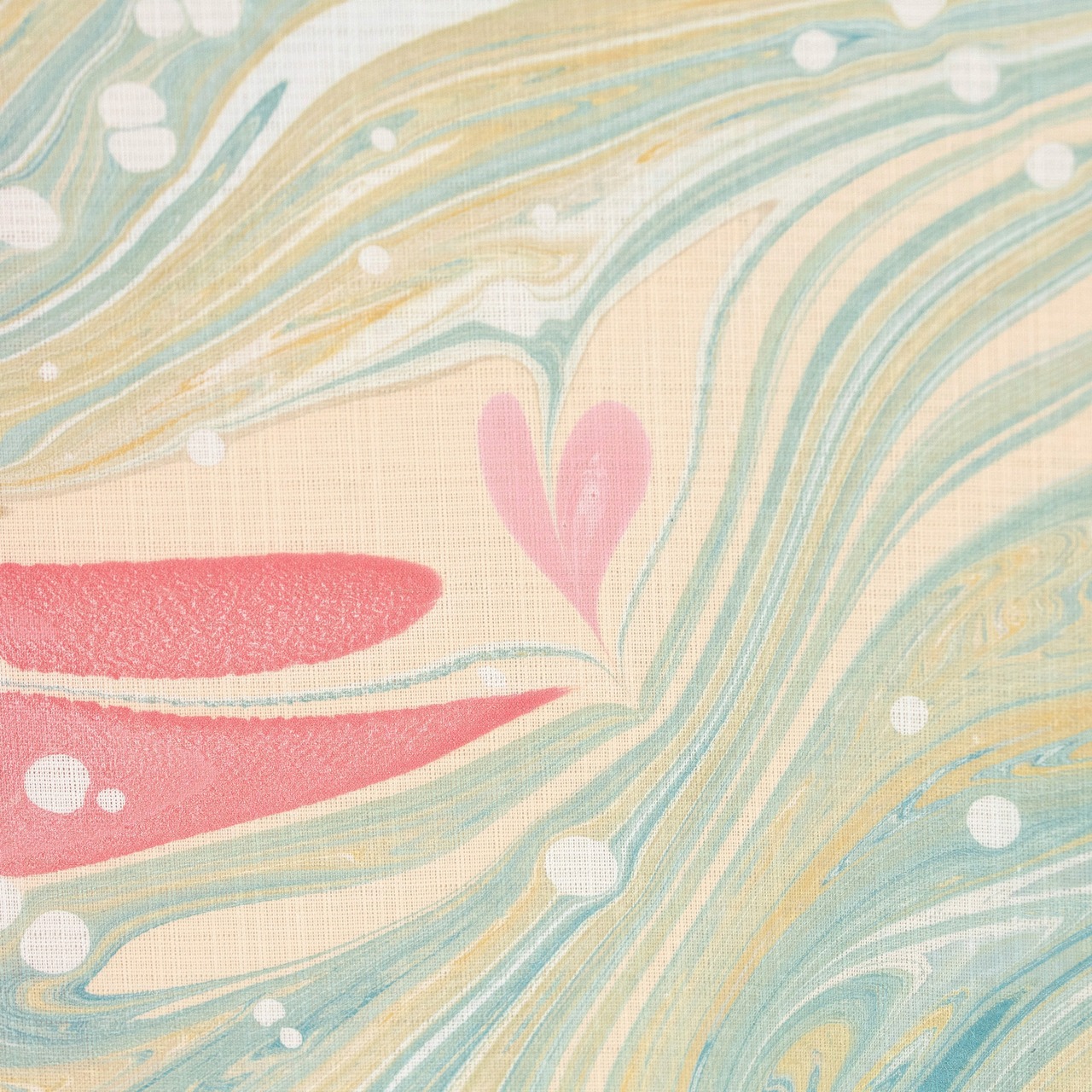 「陽だまりとチューリップ」蝶柄〜セオアルファ　浴衣・夏着物・単衣