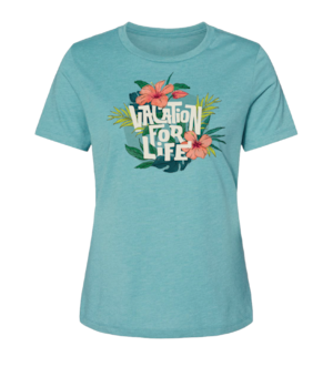 送料無料　USA  VFL WOMENZ  FLORAL VACATION TEE  Style 20233