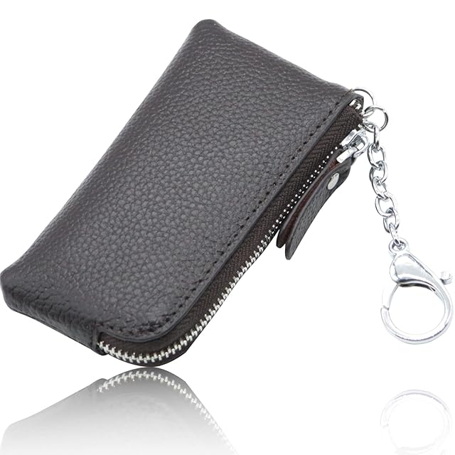 ミニトラッカーウォレット ロウ付けチェーンセット ホースハイドレザー