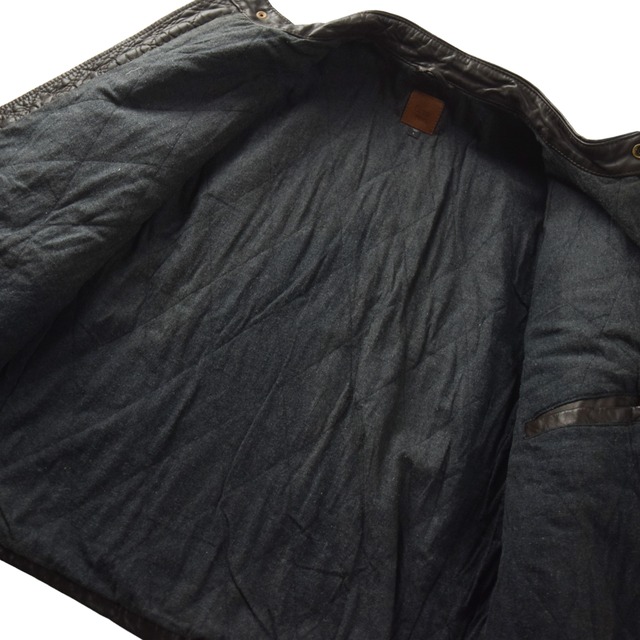 "GAP" Cow Leather Single Riders Jacket Sports Jacket / ギャップ カウレザージャケット