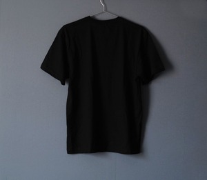 月の満ち欠け・12星座 Tシャツ BLACK（men&women）