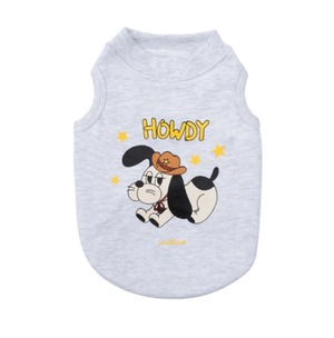 予約【andblank】Howdy Sleeveless Sweatshirt