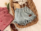 【取寄/韓国直送】26/SMフリルデニムパンツ｜ 夏服｜ベビー服｜韓国子供服