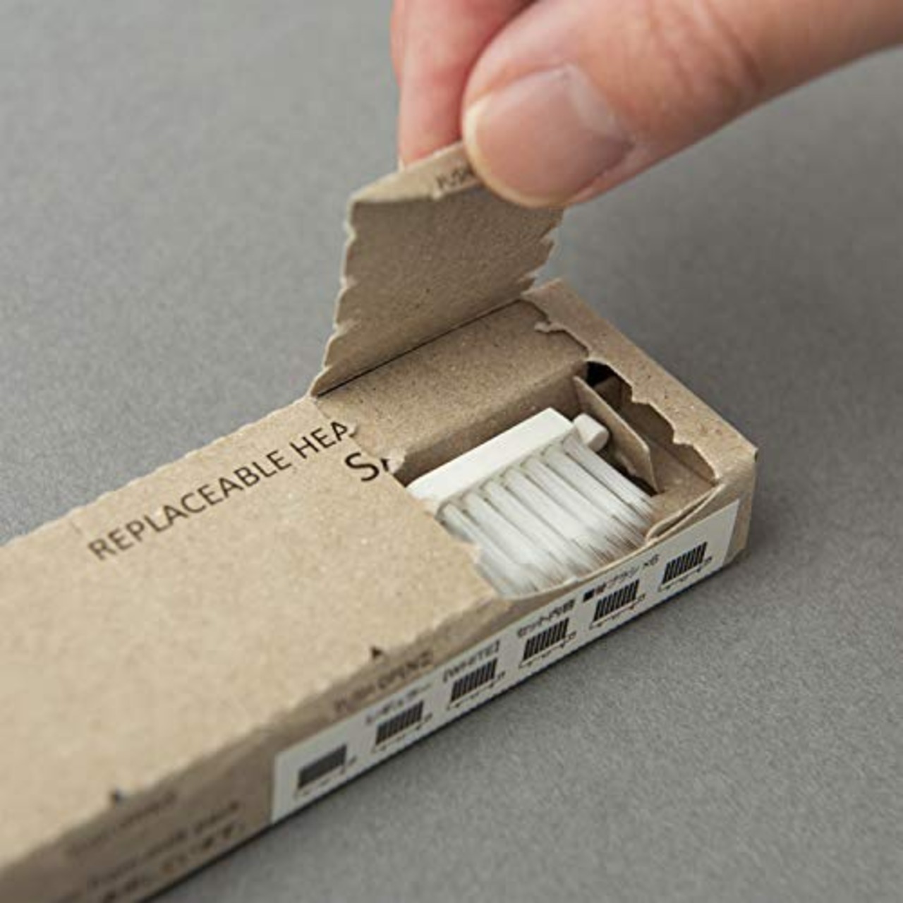 テムコ ヘッド交換式歯ブラシ サ・レ・ド ミュー 替えブラシ6個セット コンパクト