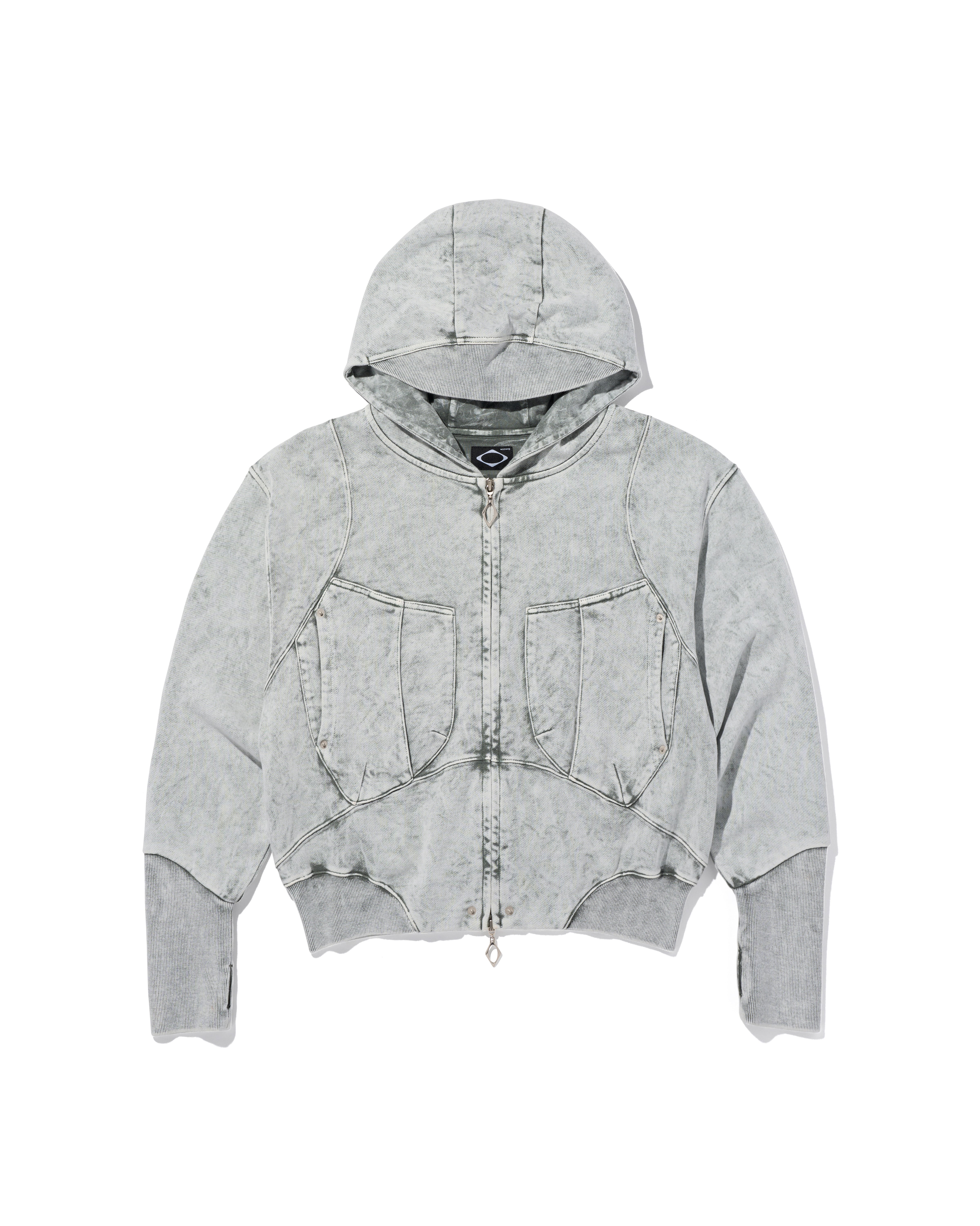 トップス MSCHF BIG POCKET HOODIE_BLEACHED KHAKI MSCHF] BIG POCKET HOODIE_BLEACHED KHAKI ミスチーフ 正規品 韓国