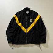 U.S.ARMY APFU アメリカ軍 ナイロンジャケット ミリタリー ブラック L-S 古着