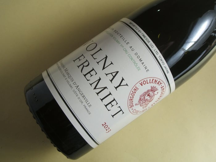 ヴォルネイ 1級 フルミエ 2023年 マルキ・ダンジェルヴィル