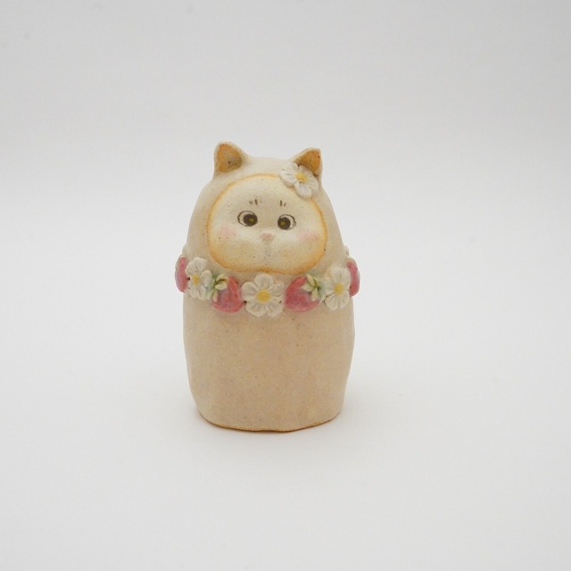 【谷口なづみ】　猫だるま　B