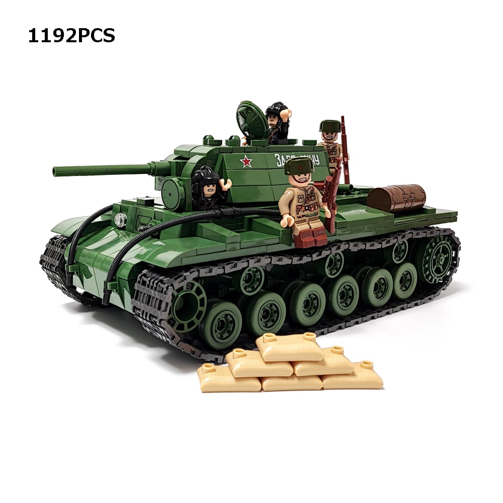 ソビエト KV-1重戦車 1192PCS ESシリーズ | パンツァー
