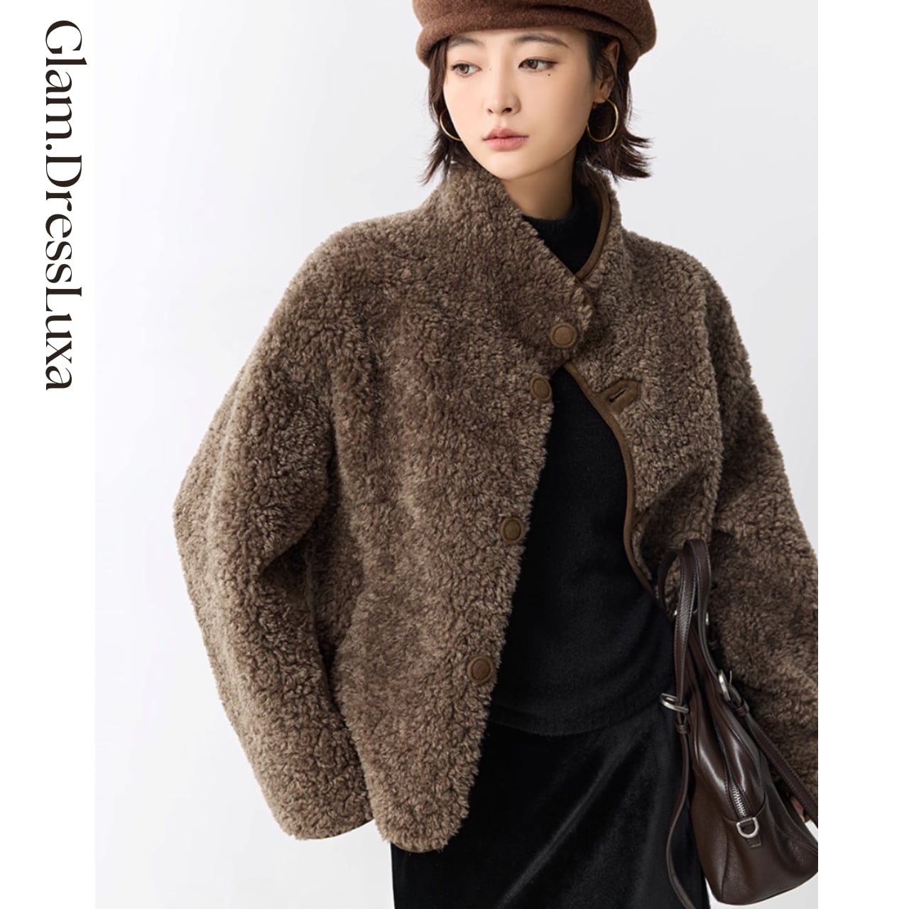 リバーシブル Boa Suede Jacket_K46