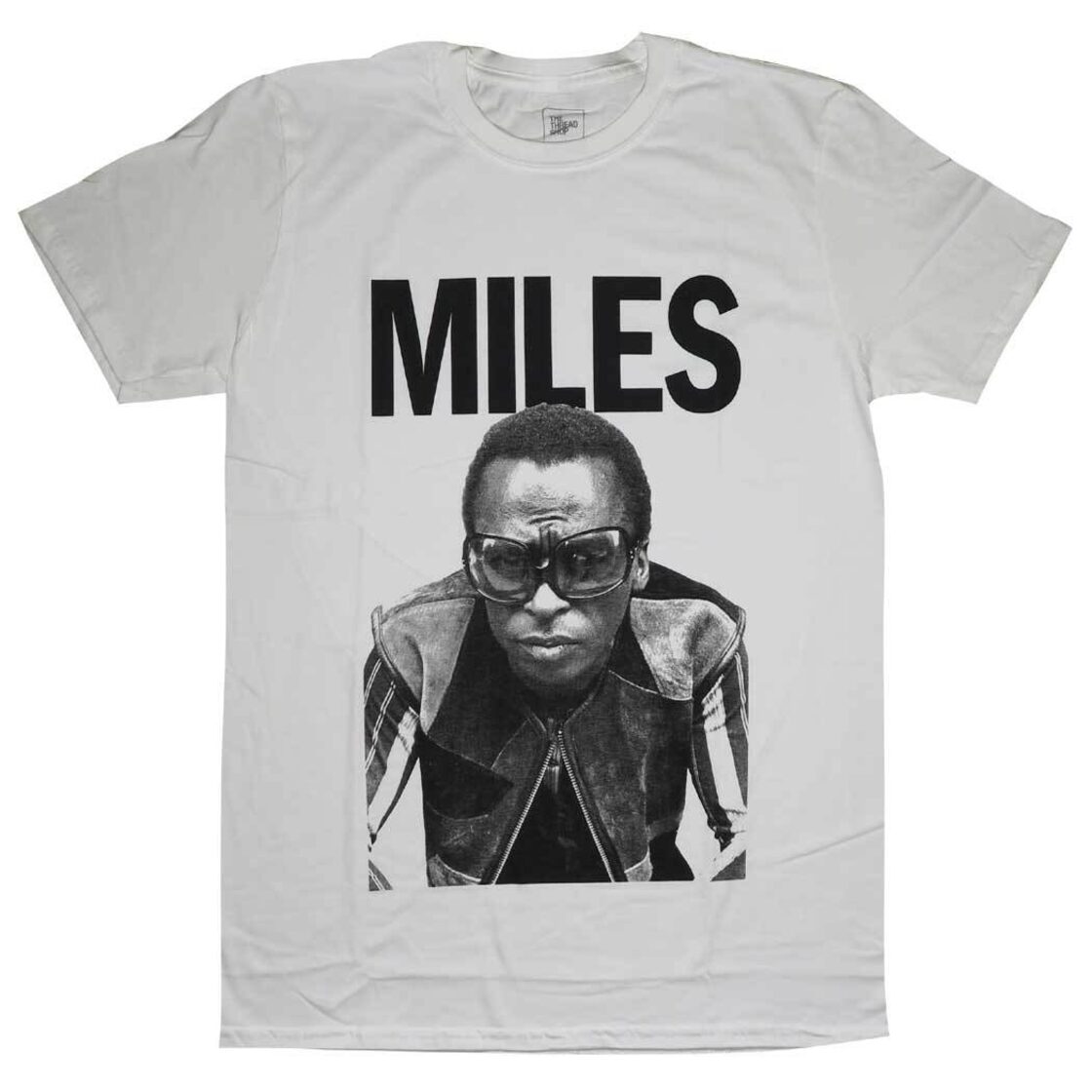 マイルス・デイヴィス Miles Davis マイルス・デイビス Tシャツ 白 