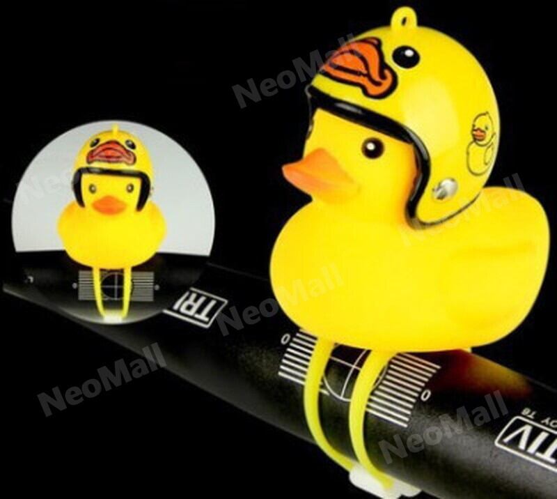 送料コミコミ】 光る ちょいワル アヒル隊長 C 自転車 バイク 車