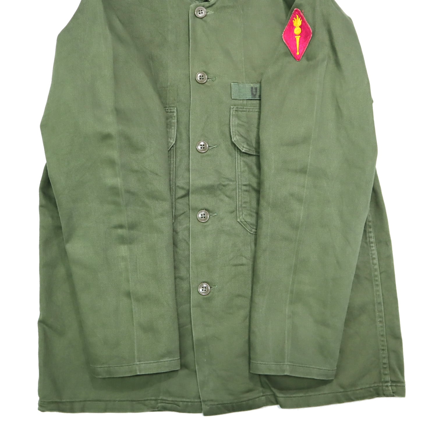 60s BVD ビーブイディー ユーティリティー シャツ 米軍 US ARMY