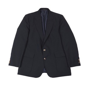 HAGGAR "washable" navy blazer 42 USA製