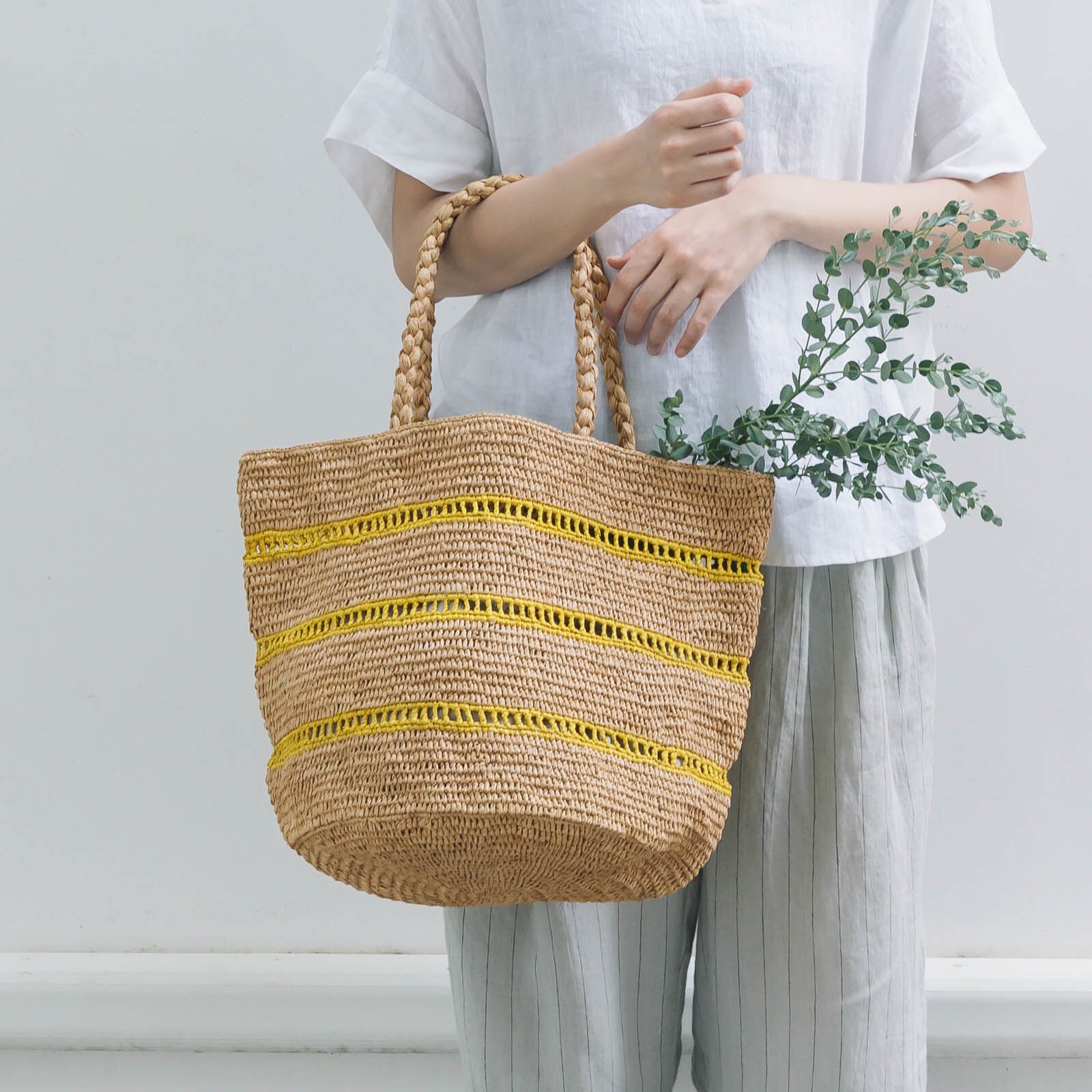 MADE IN MADA / ALICE MM 3 LACE ラフィアバッグ | Zakka so-la