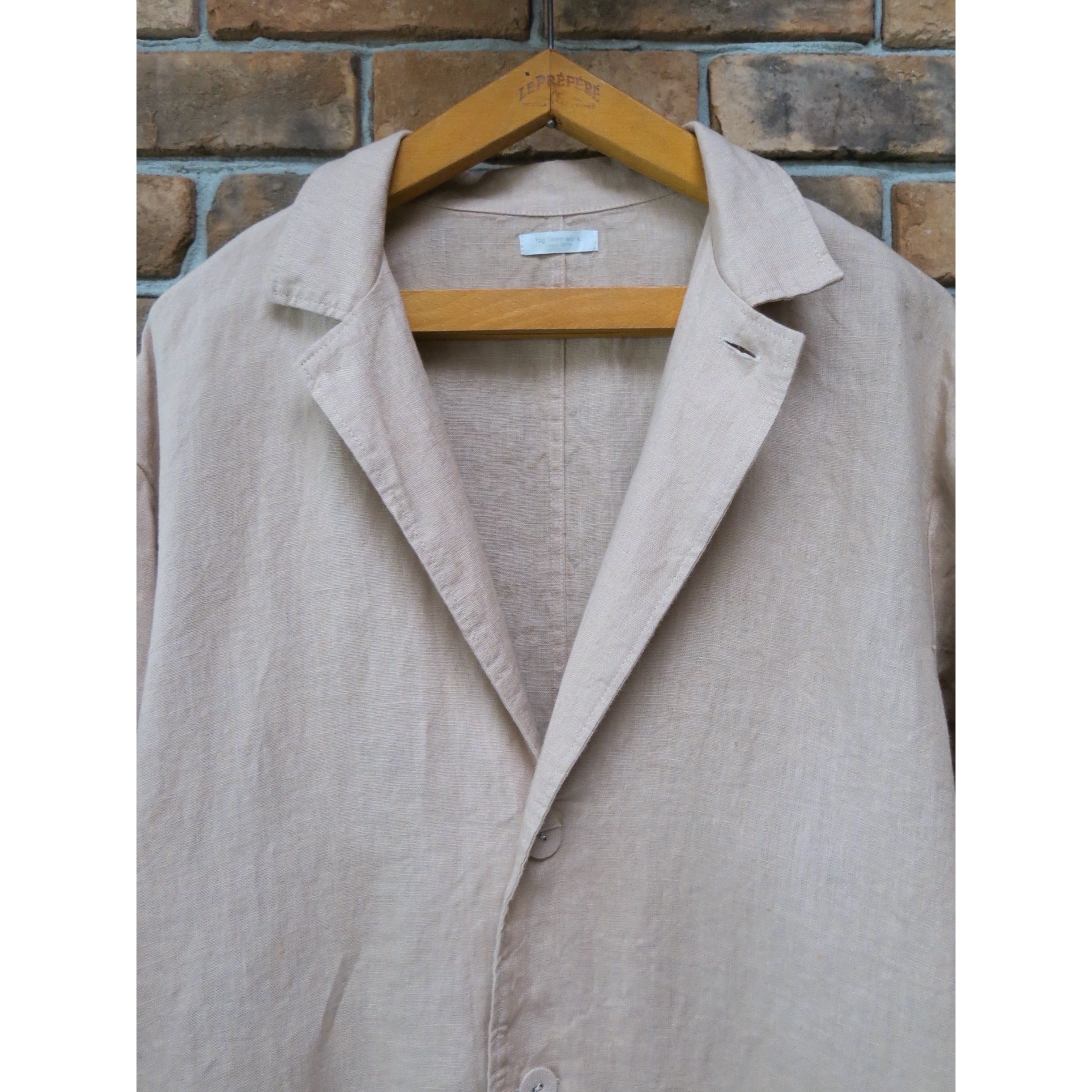 新品　foglinenwork リネンコート ウールリネンのコート - fog linen work - weeksdays