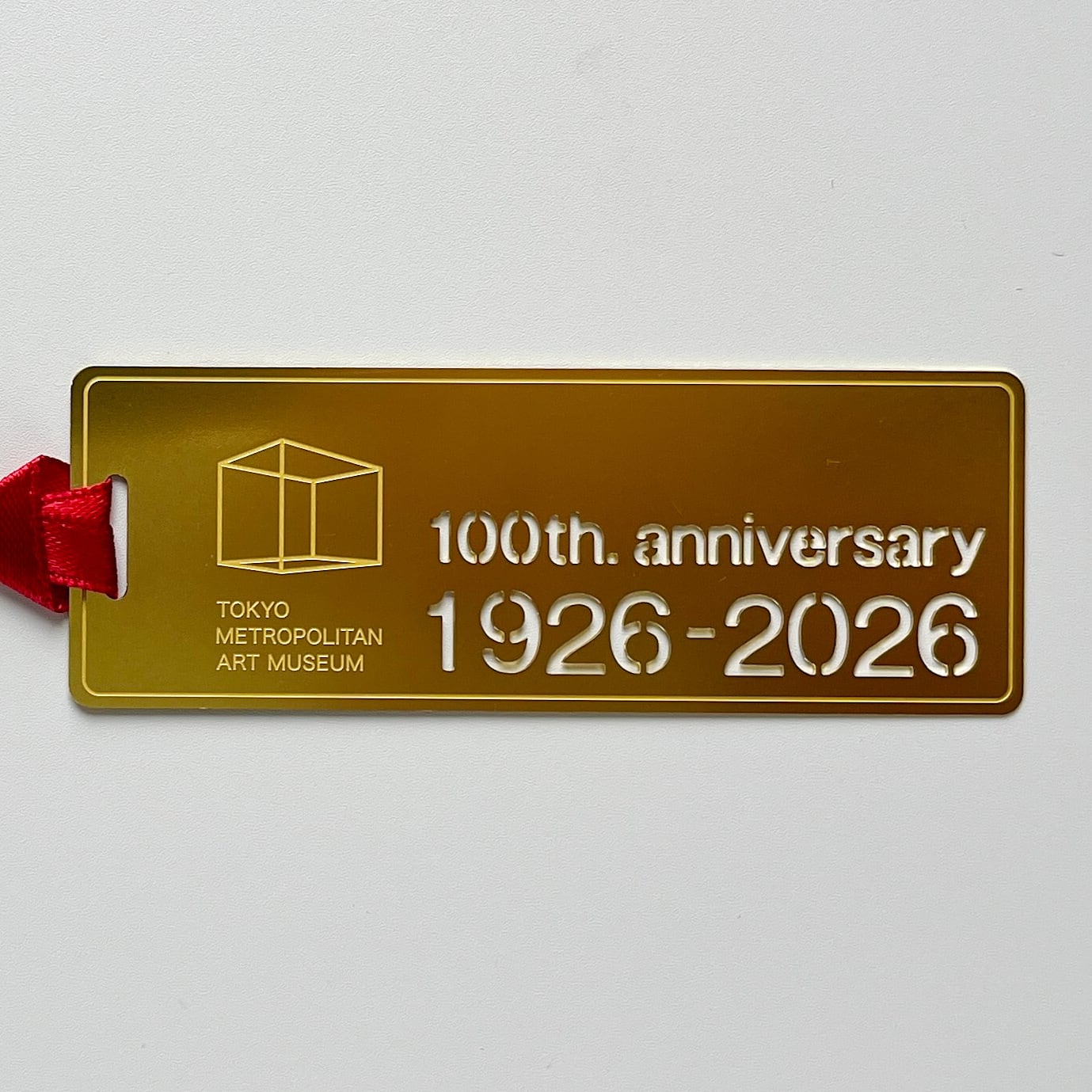 開館100周年記念グッズ ブックマーク 1926-2026 | hmm, by 東京都