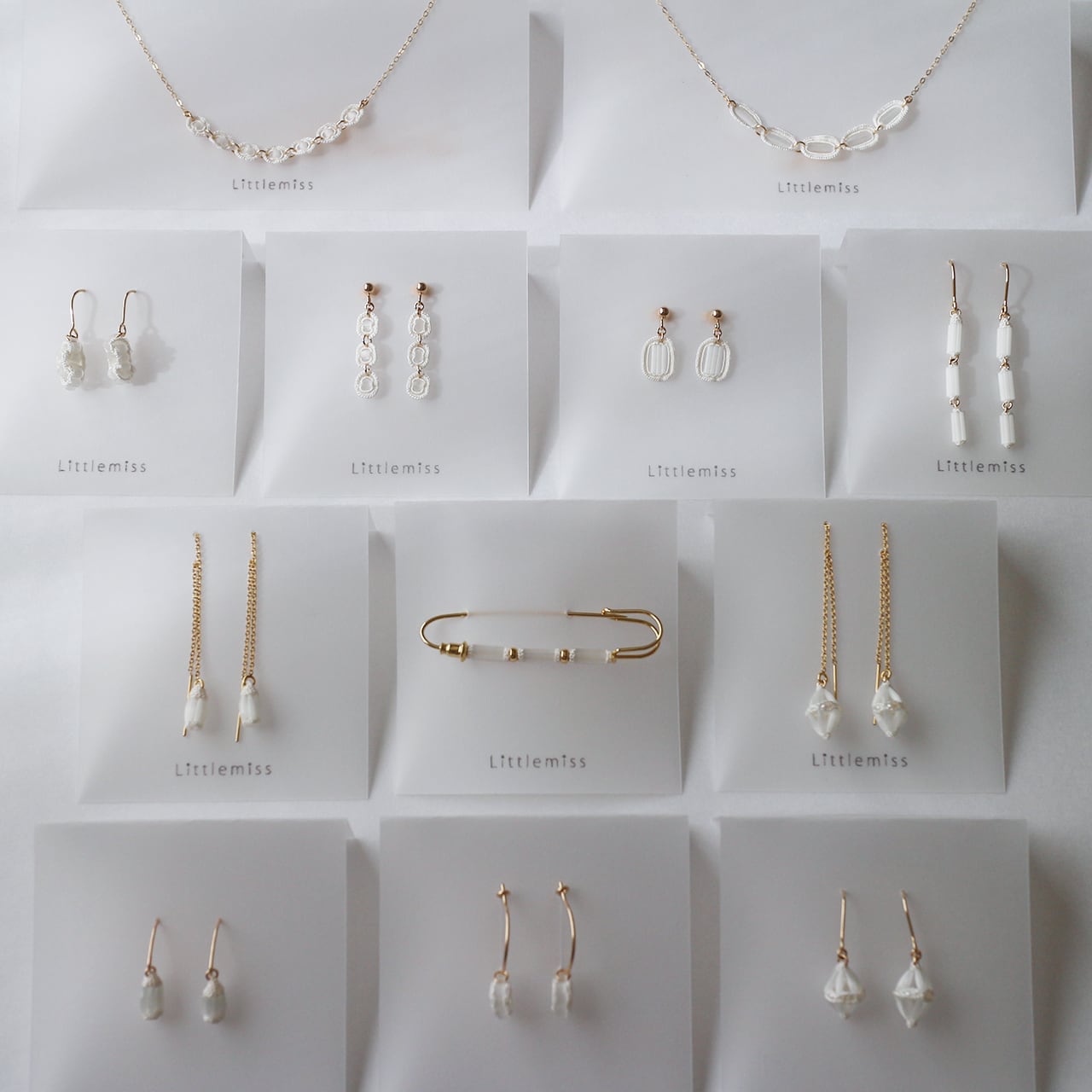 【 vintage beads 】No. 05 ピアス / イヤリング | Littlemiss かぎ針編みアクセサリー powered by BASE