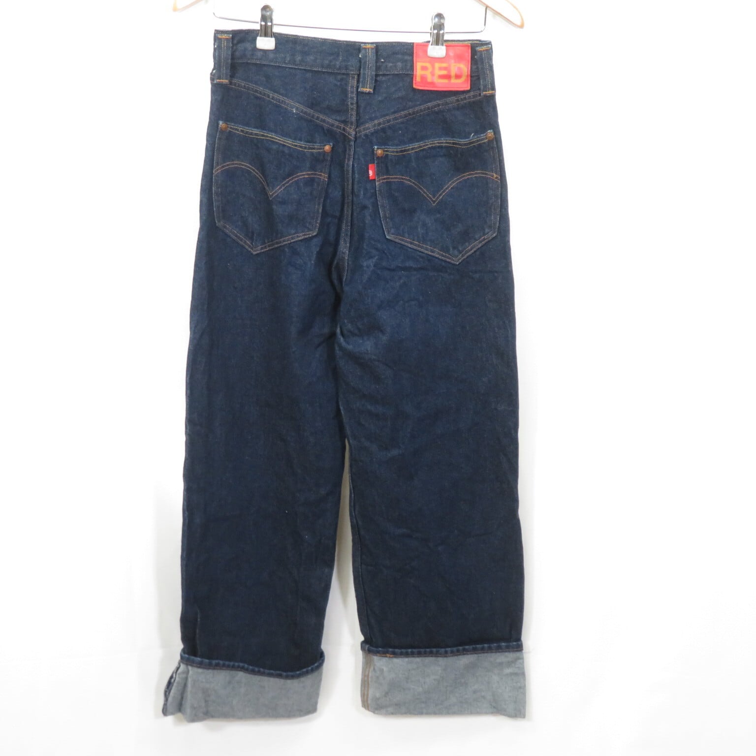 Levi's RED HIGH LOOSE CUFFED デニムパンツ ジーンズ size27