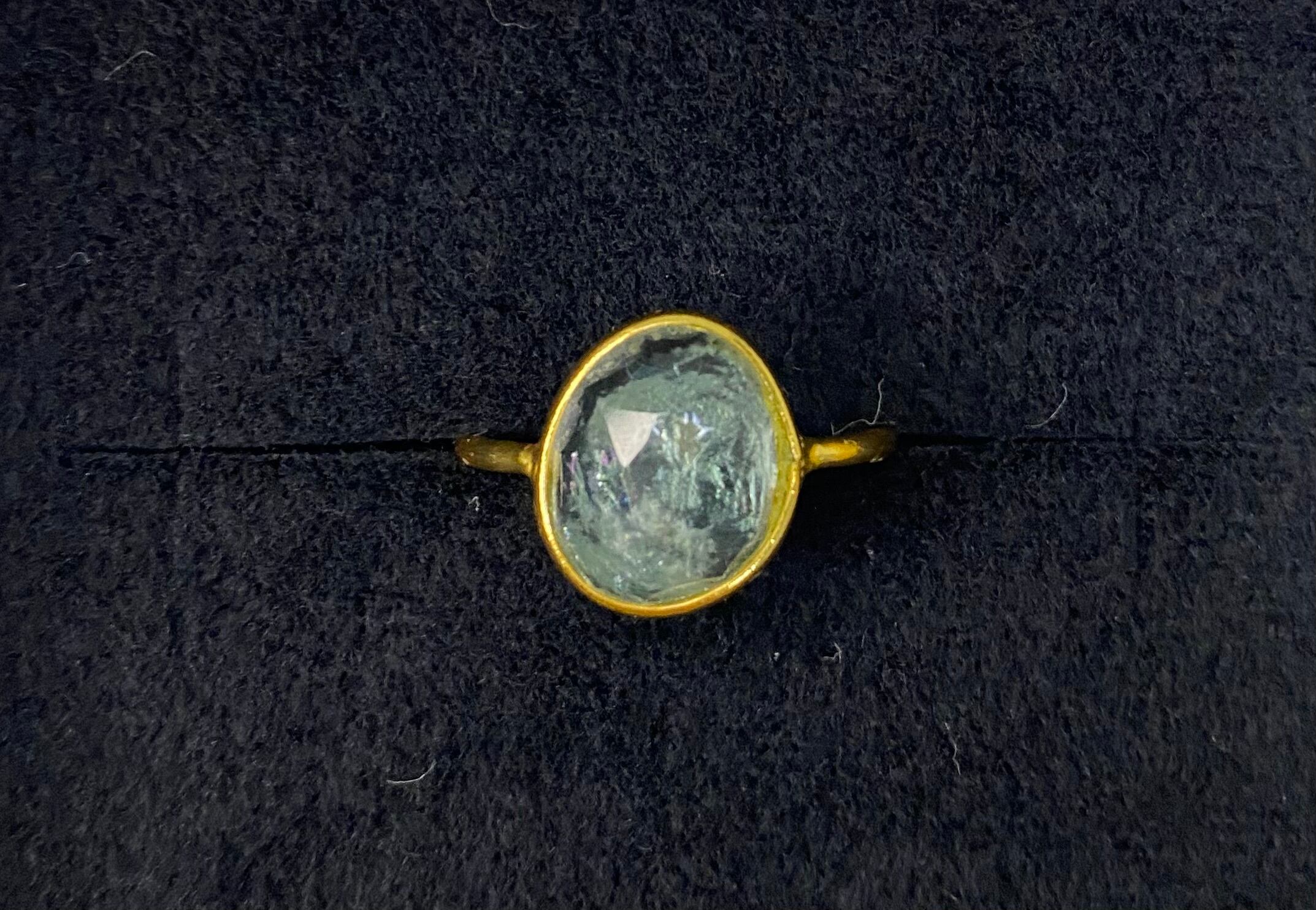 dora0748様 10/6ご購入分 アクアマリン 18号【サイズ変更】