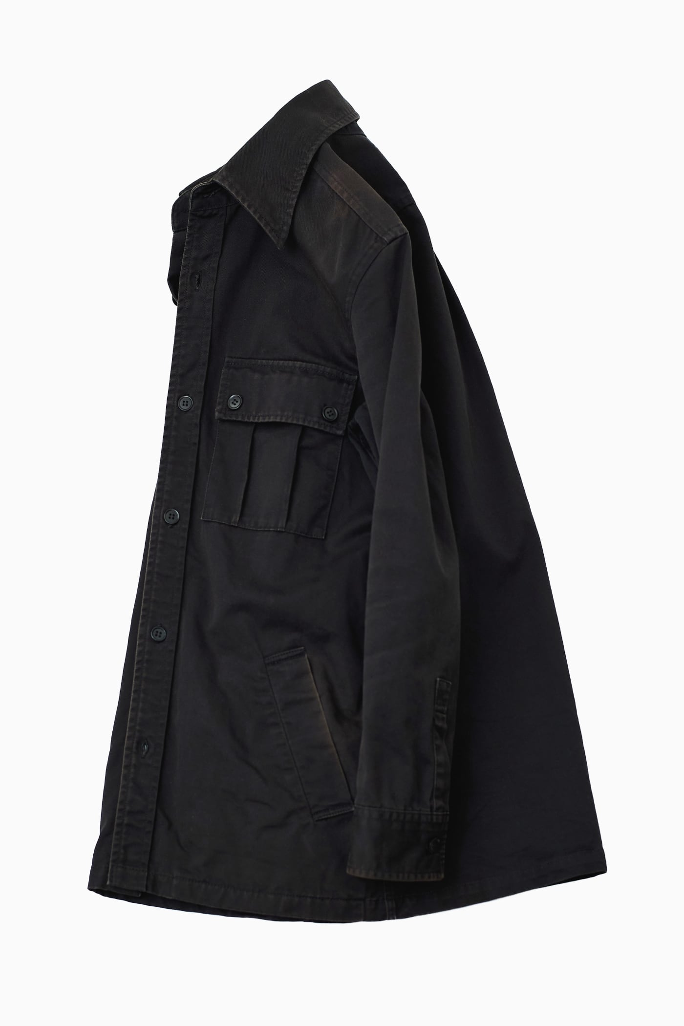 KATHARINE HAMNETT LONDON BLACK SHIRT JACKET | Reben