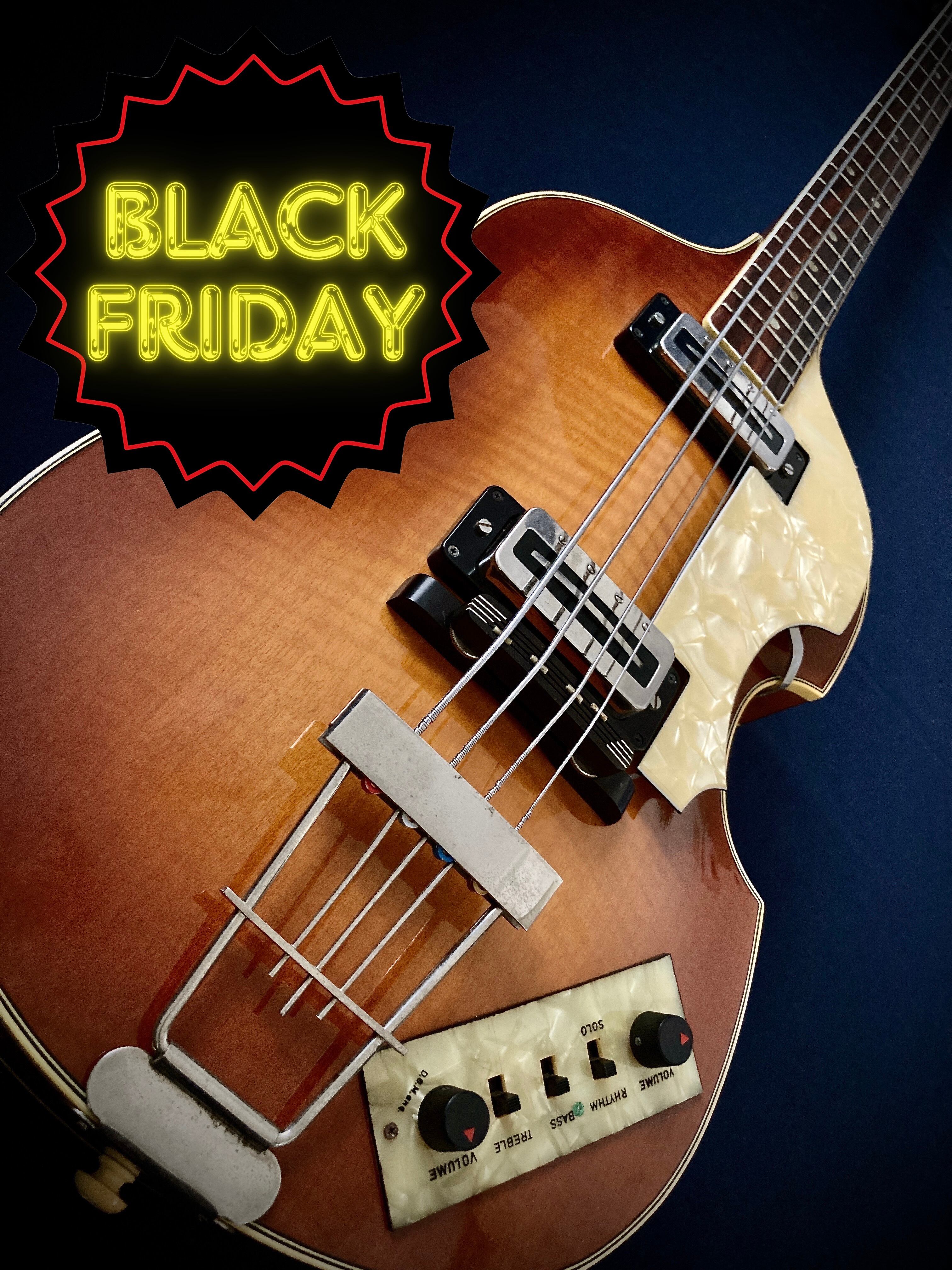 グレコ VB-165 バイオリンベース 1988年製 ☆ ポール愛用のヘフナー社