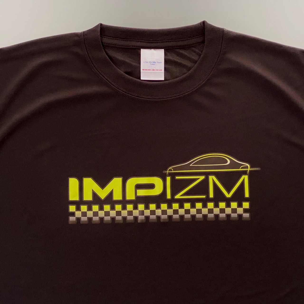 【30 YEARS ANNIVERSARY】Tシャツ（ドライ）『IMPIZM』／Black