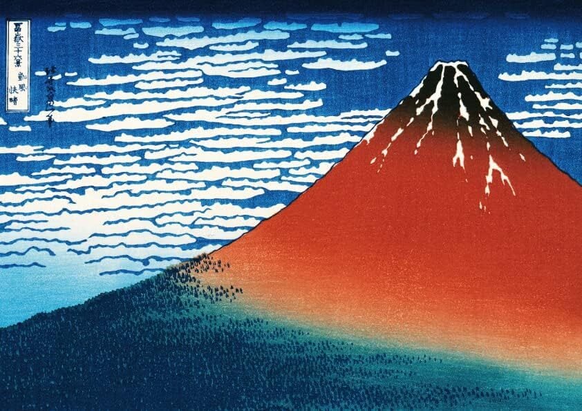 ジグソーパズル 葛飾北斎 凱風快晴 A4 104ピース | NSPR SHOP