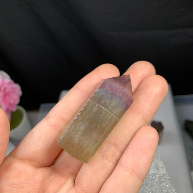 p125変わった色合い✩フローライトポイント