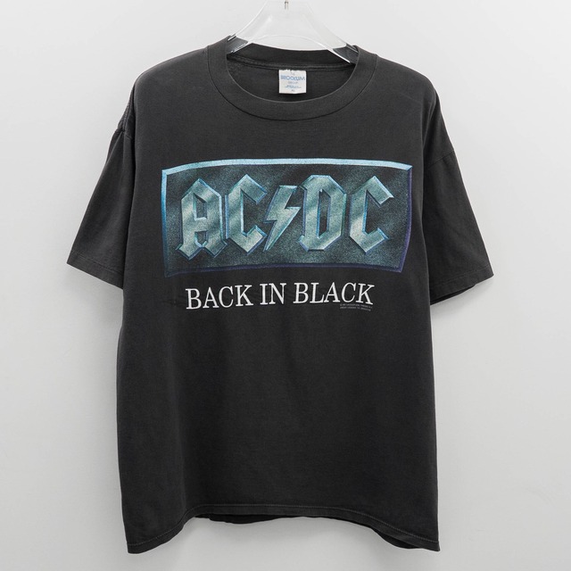 AC/DC " Back In Black " Brockum XL【A7-314】