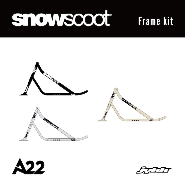 \ 1月中のご注文で送料3000円 / JykK SNOWSCOOT A22 フレームキット