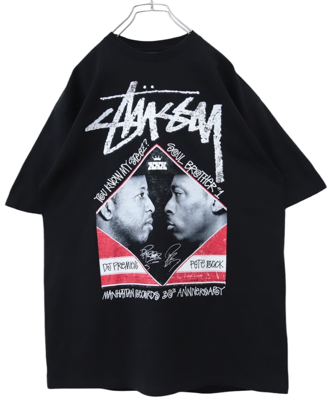 Stussy × Manhattan Records ⁡ “You Know My Steez?” DJ Premier Pete