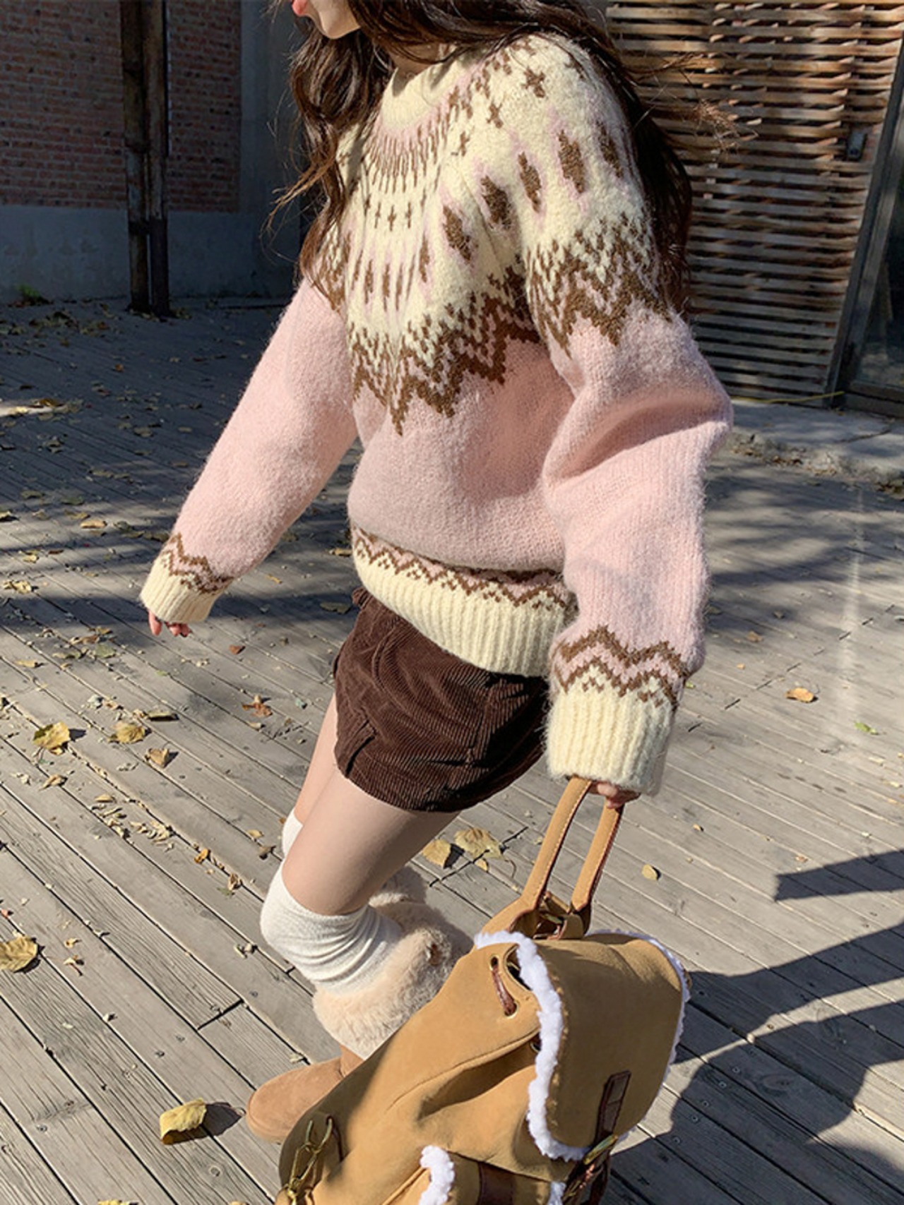 ノルディックニットセーター LK1805