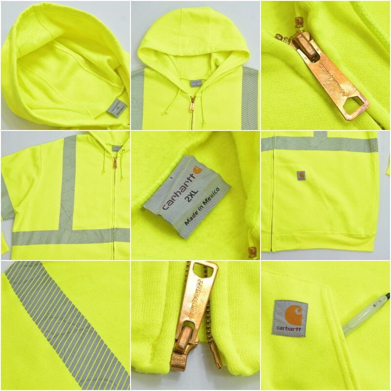 ✨10s✨(XL) カーハート リフレクター付き オールインワン つなぎ 紺 ✨10s✨(XL) カーハート リフレクター付き オールインワン つなぎ 紺