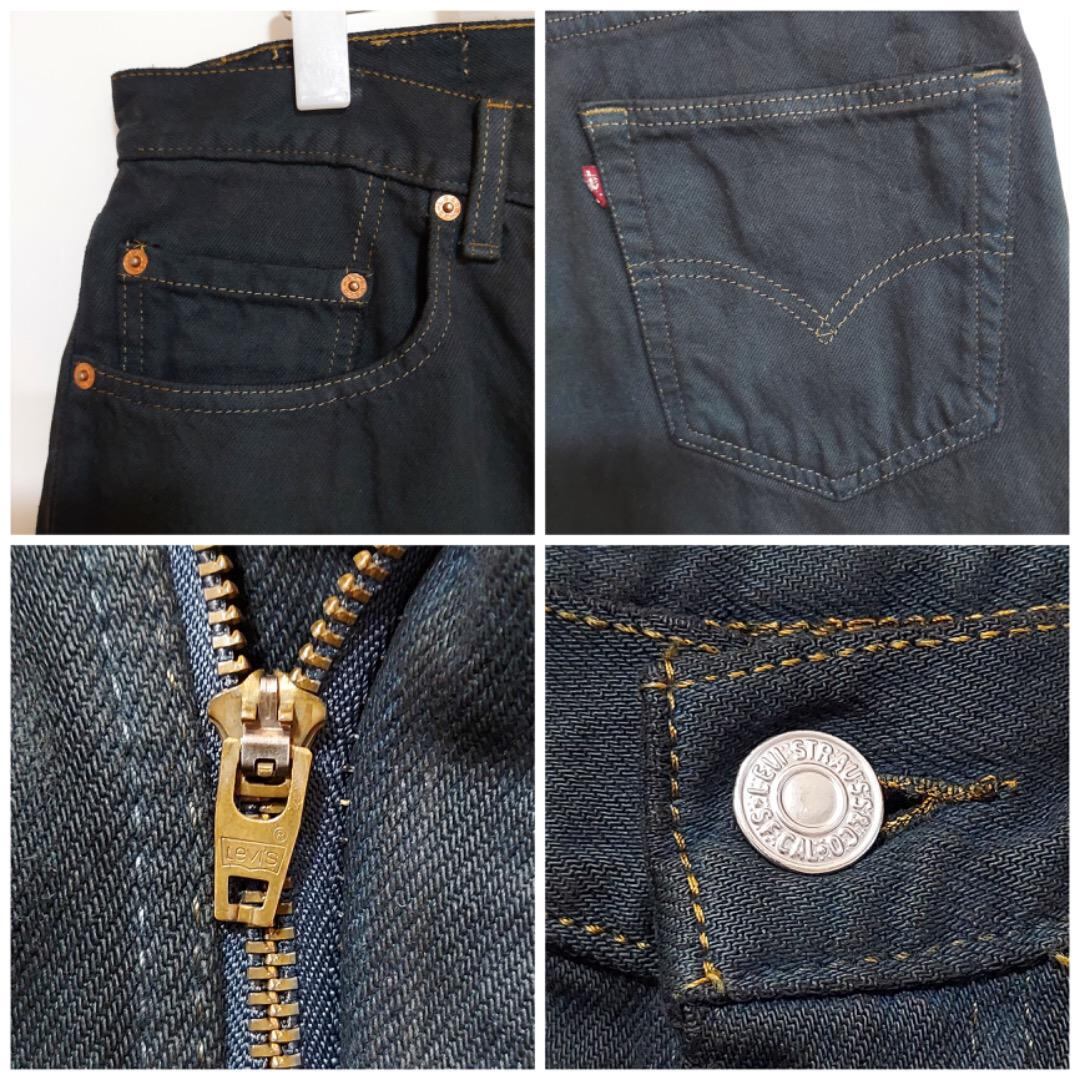 リーバイス550 W34 ブラックデニム 黒 USA 90s 後染め 10214 | fuufu 