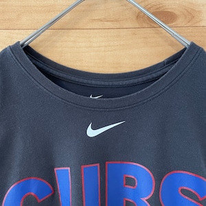 【NIKE】MLB シカゴカブス Tシャツ ナイキ DRYFIT XL メジャーリーグ ベースボール us古着 アメリカ古着