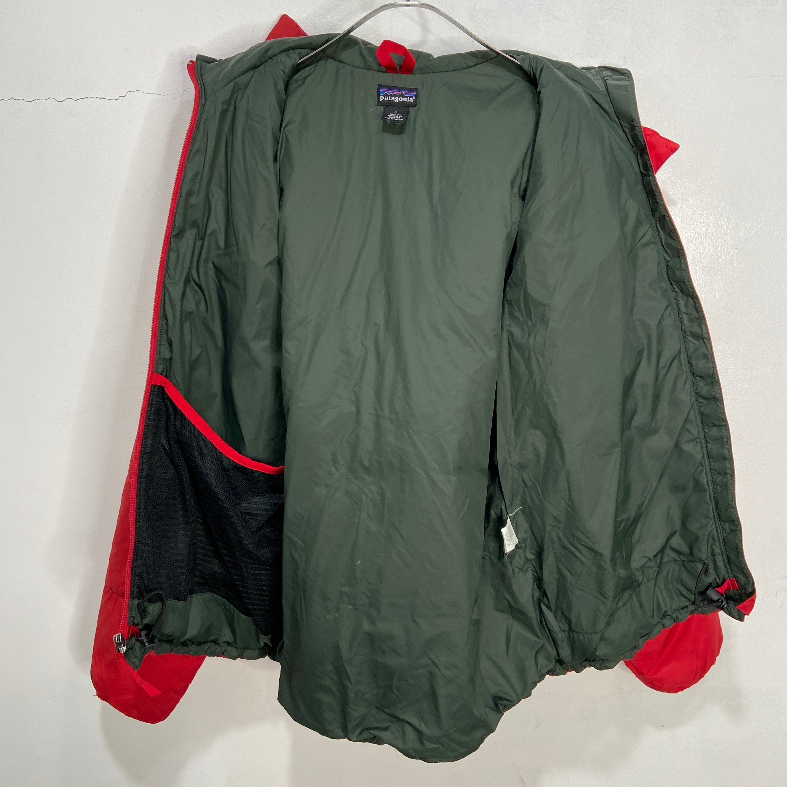 Patagonia パフジャケット メンズM 2001年製 赤 中綿ジャケット Patagonia パフジャケット メンズM 2001年製 赤 中綿ジャケット