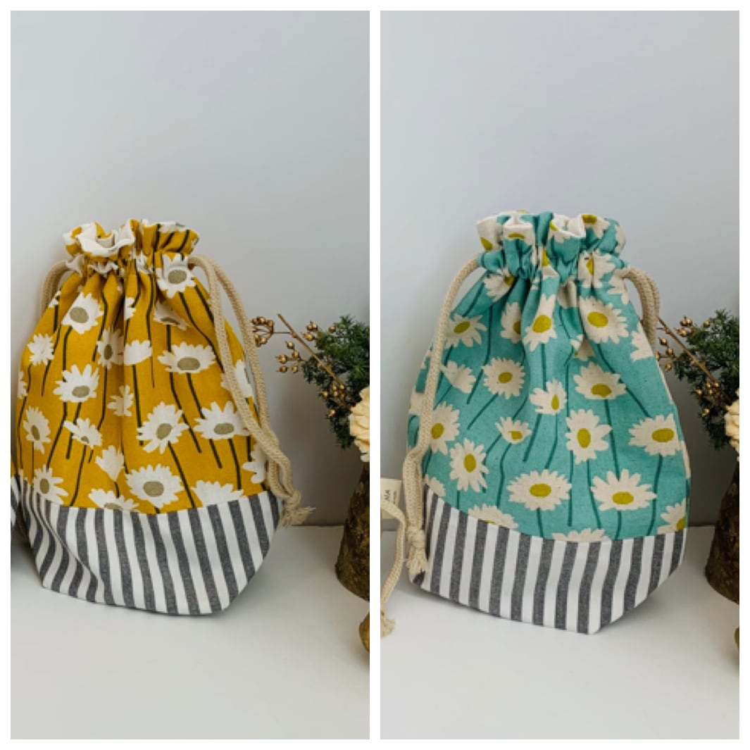 巾着袋S『マーガレット』