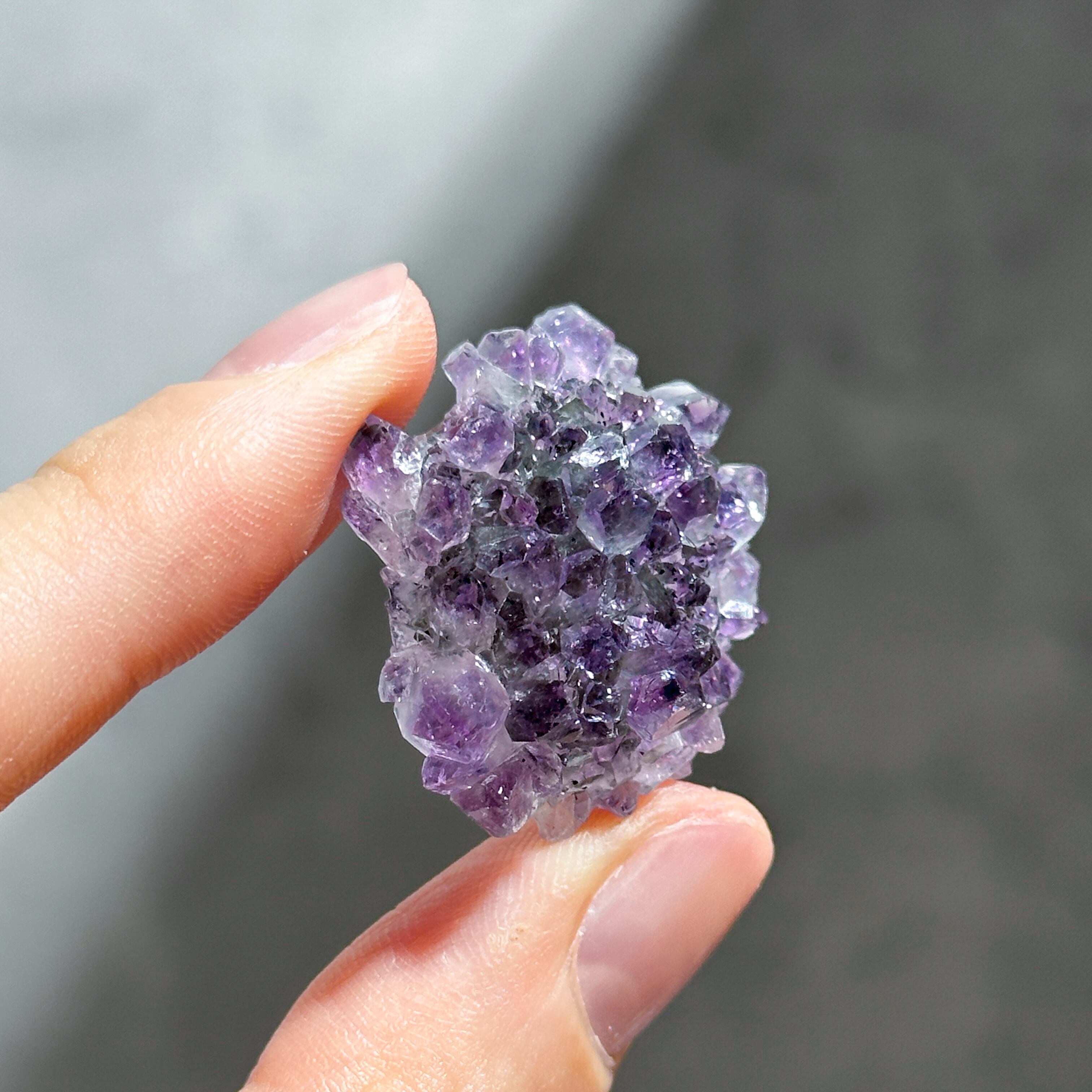 ♡フラワーアメジストとパワーストーン原石置物♡ No.876 ウルグアイ産フラワーアメジスト 原石52◇ Flower Amethyst ◇天然石