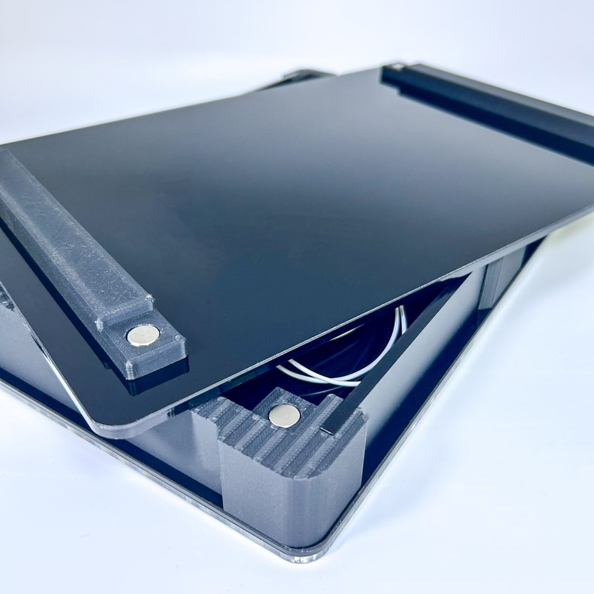 BROOK基板 or ZENAIM用】薄型傾斜ケースキット【Lotus clear】 | P-3