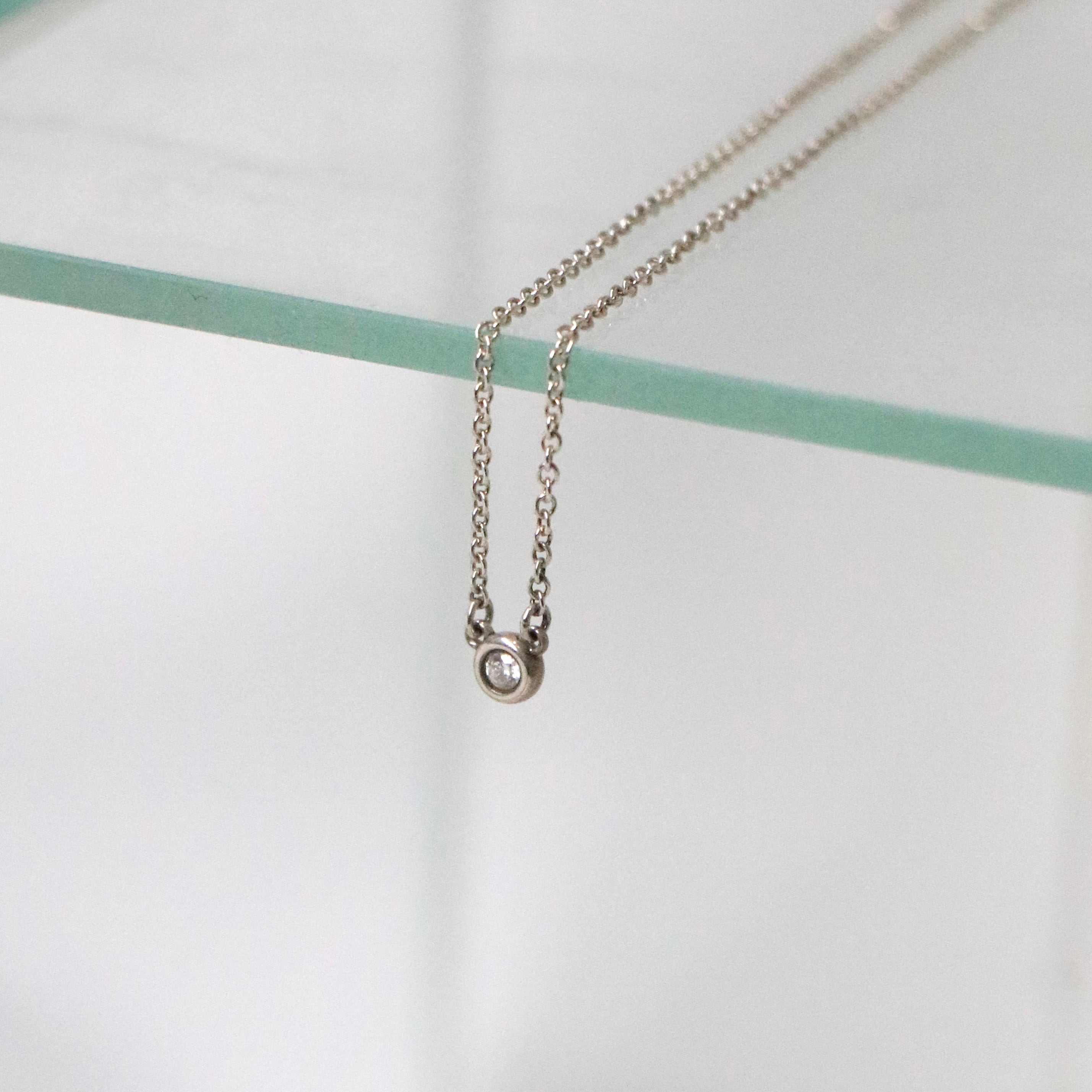 Tiffany&Co. エルサペレッティ カラー バイザヤード ダイヤ ネックレス 