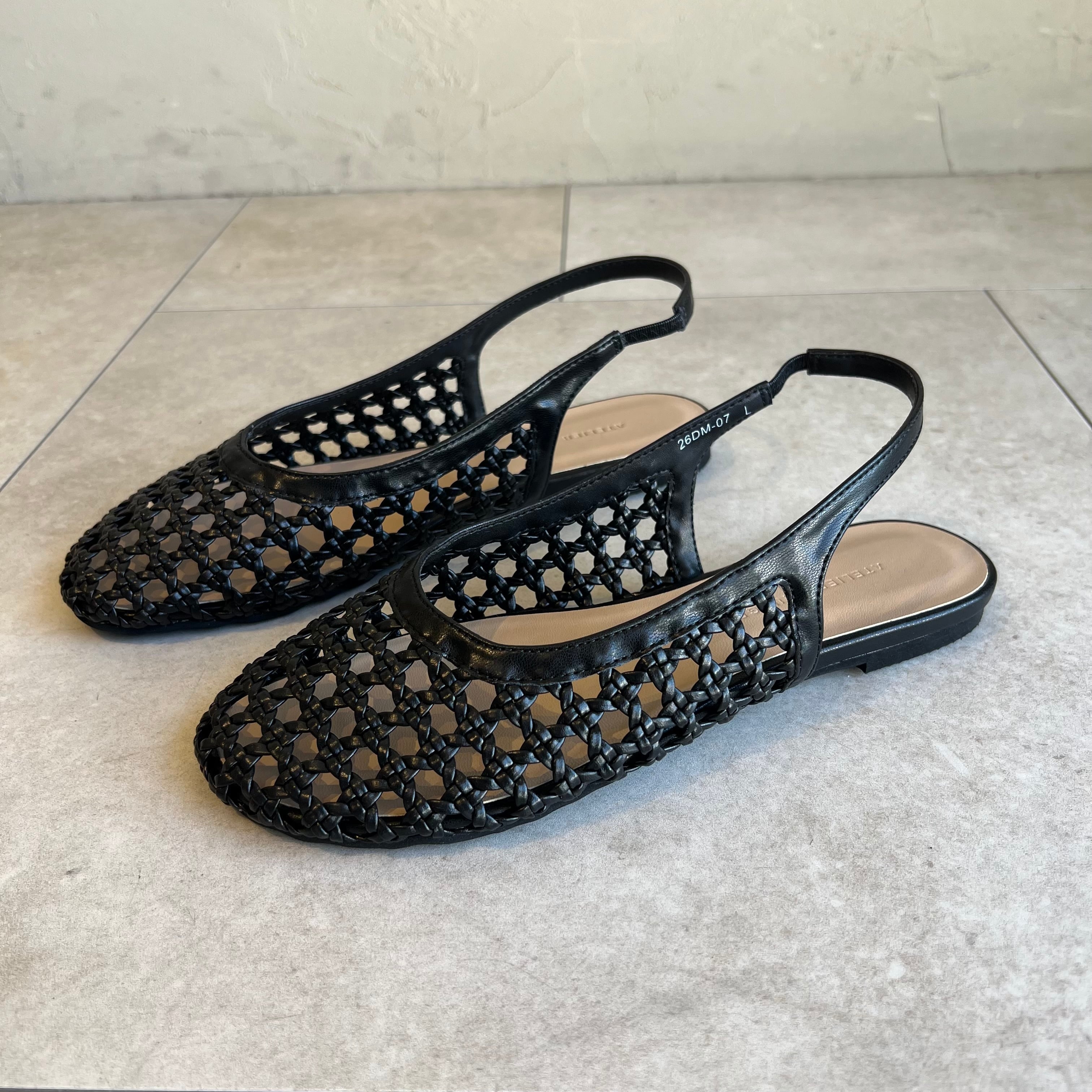 【 atelier brugge 】mesh slingback