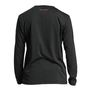 メンズ EVAEDGE ロングスリーブTシャツ（ブラック）P821FLSM02
